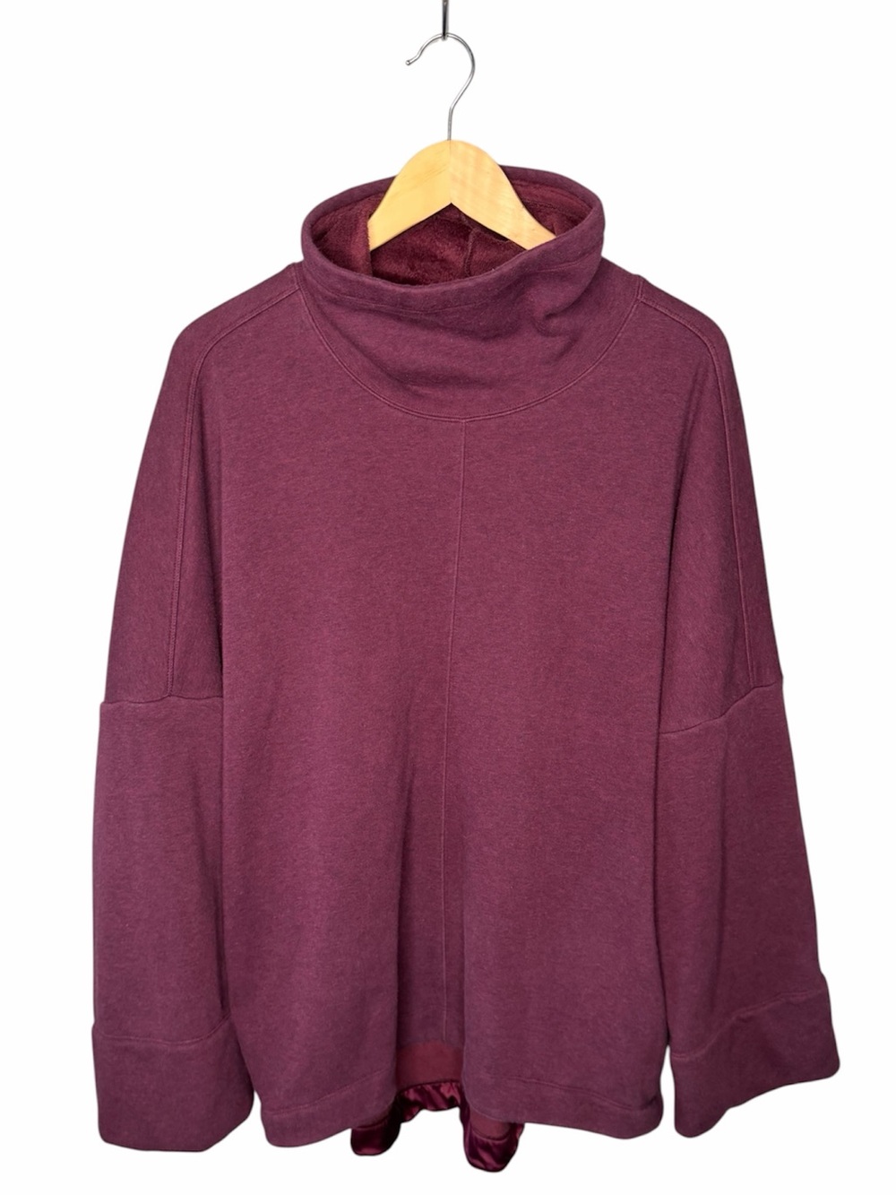Athleta Cozy Karma Funnel Neck Sweatshirt